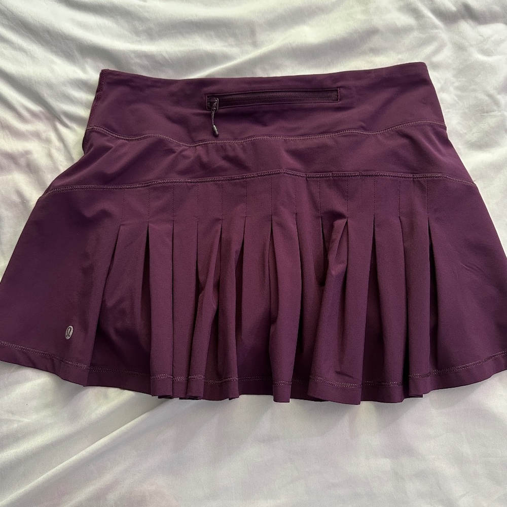 Lululemon Purple Circuit Breaker Skirt